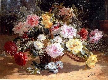 unknow artist Floral, beautiful classical still life of flowers.070 Sweden oil painting art